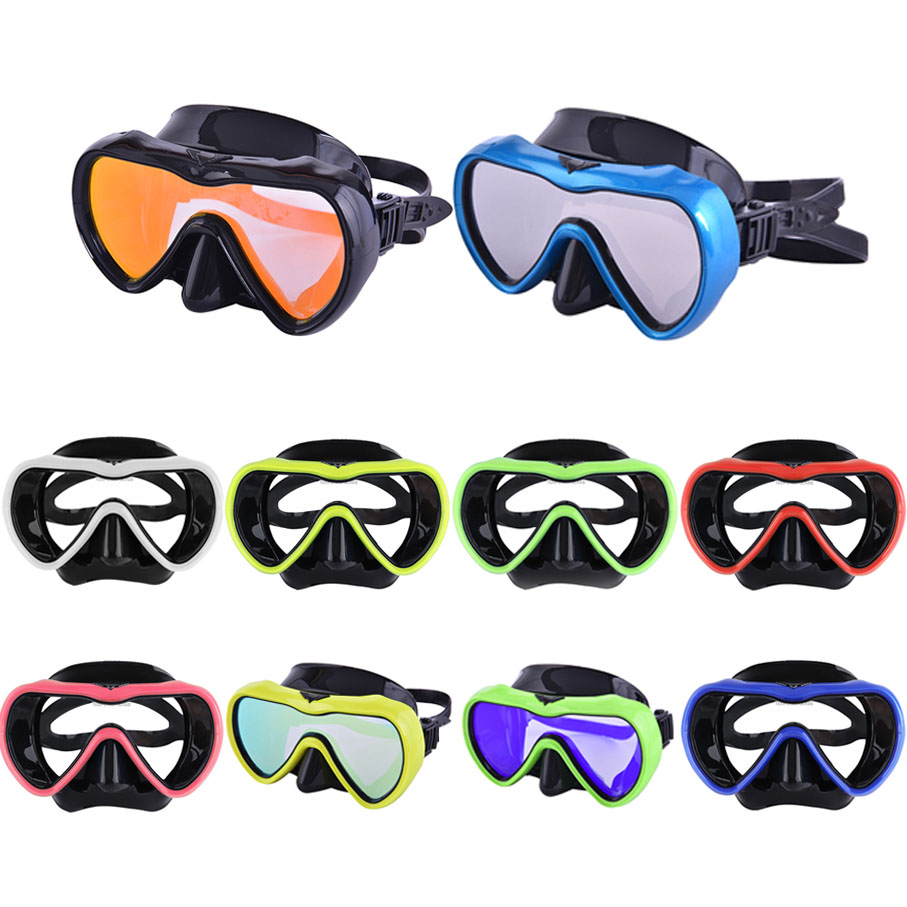 Anti Pollution Mask - Silikonowa maska do nurkowania Big View,