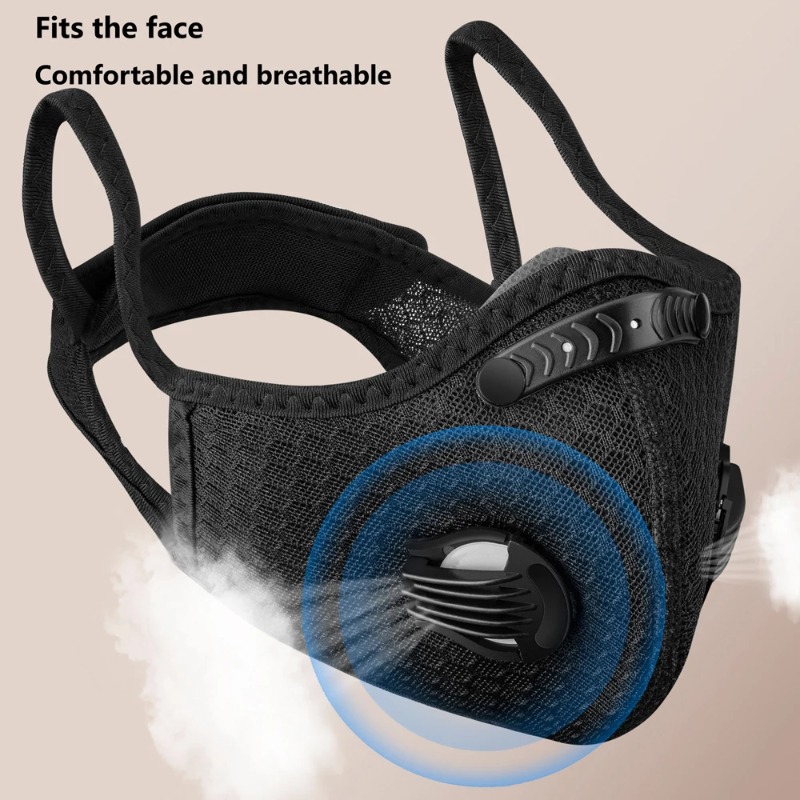 Maseczka sportowa do jazdy na  – Dust Mask Construction recenzja i cena
